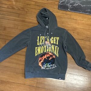 Broken Promises Co. Men's Grey Hoodie
